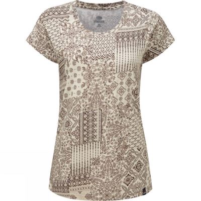 Tee Sherpa Samaya Mujer - Beige - Chile GHY935048